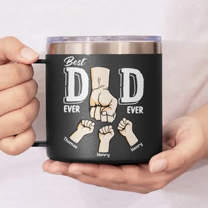 Amslol – “Champion Dad: Custom 14 oz Stainless Steel Tumbler – Family Edition”